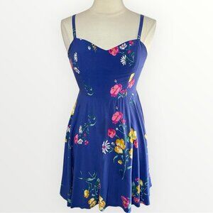 OLD NAVY Floral Fit & Flare Mini Sundress, Small